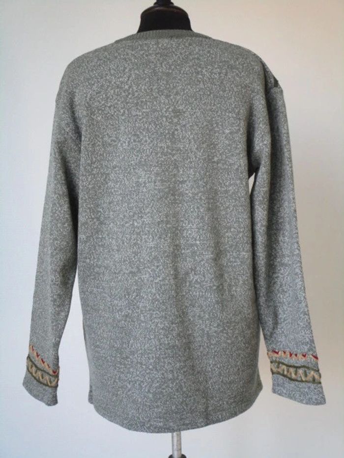 Pull kaki vintage 42 TBE - photo numéro 6