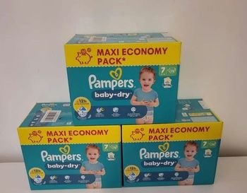 Couche pampers taille 7