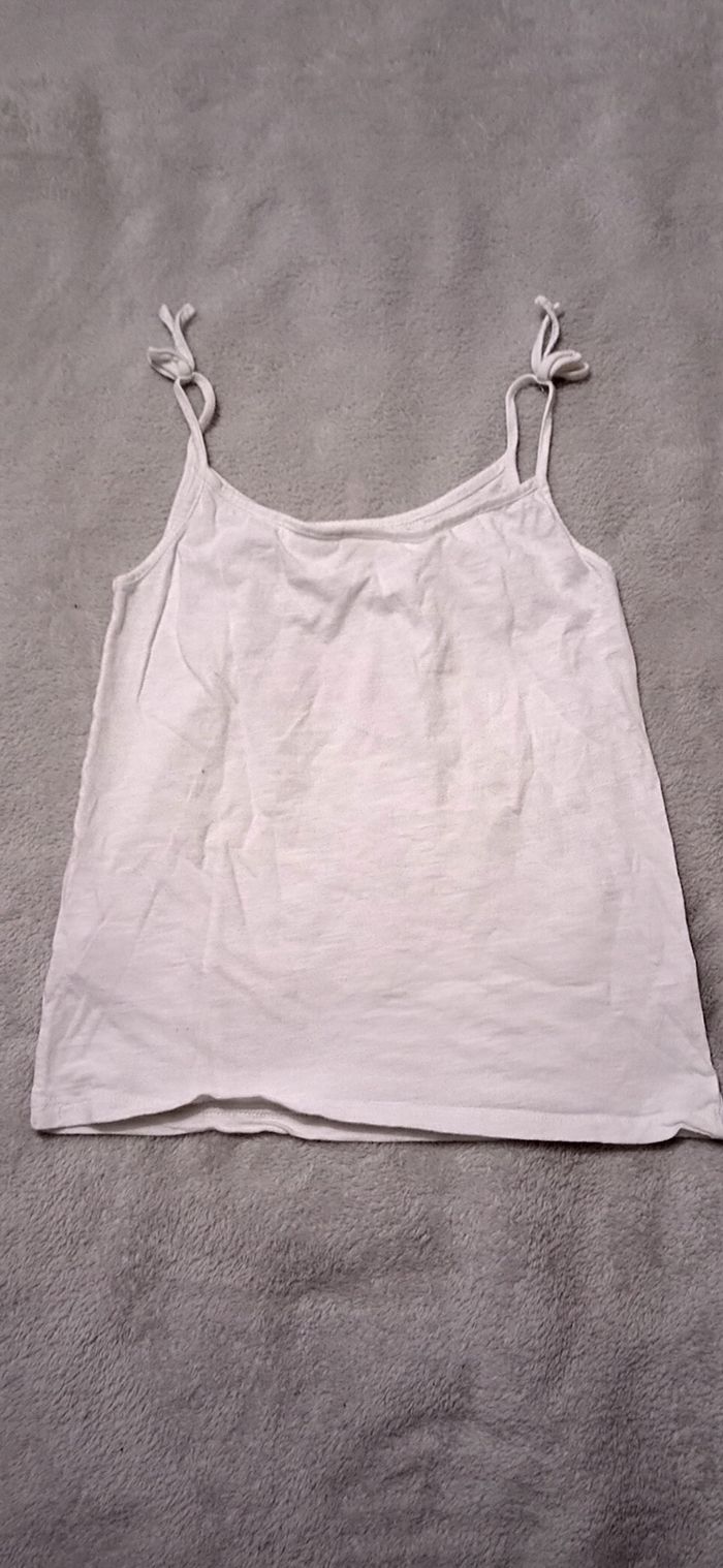 Débardeur blanc taille 12 ans - photo numéro 3