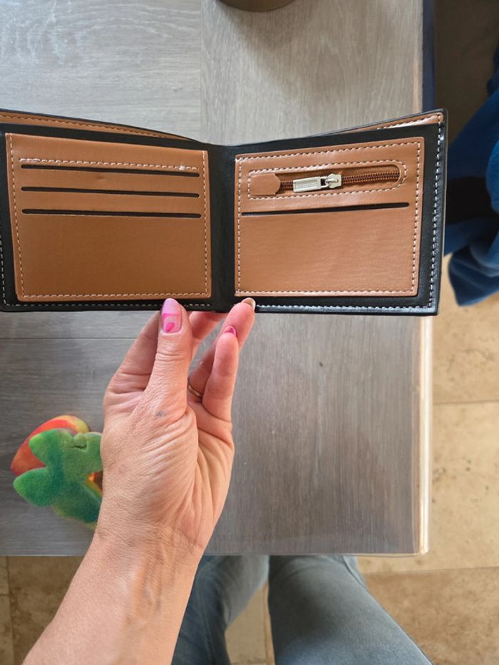 Neuf portefeuille porte monnaie homme - photo numéro 2