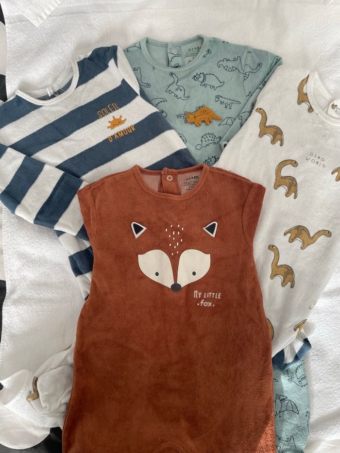 Lot de 4 dors bien 24 mois