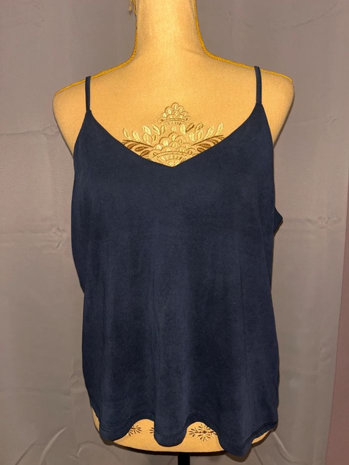 Debardeur marine Kiabi taille L