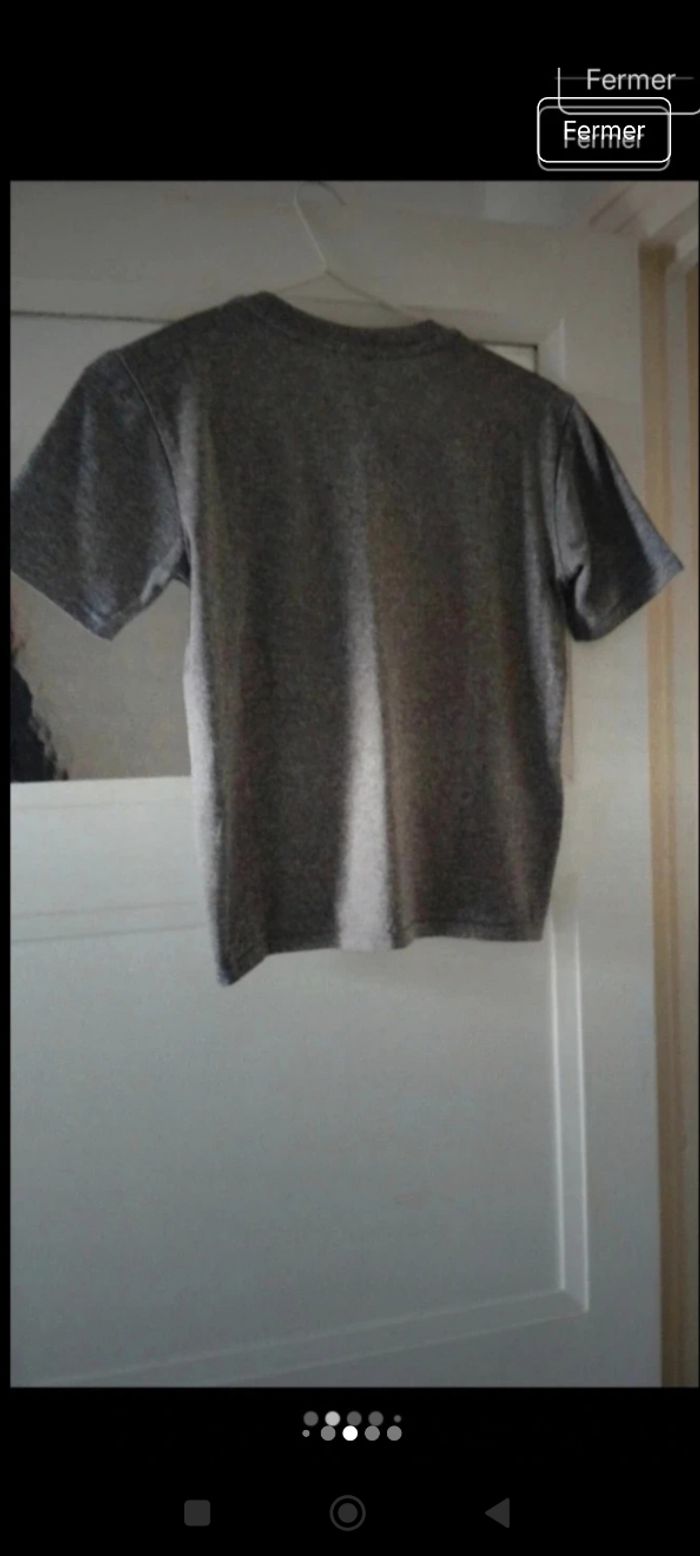 Tee-shirt Garçon taille 12 ans en très bon état marque Domyos - photo numéro 5