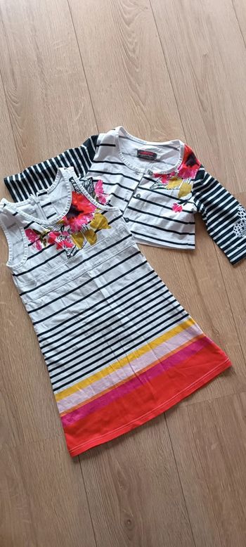 Robe et Boléro catimini 4ans