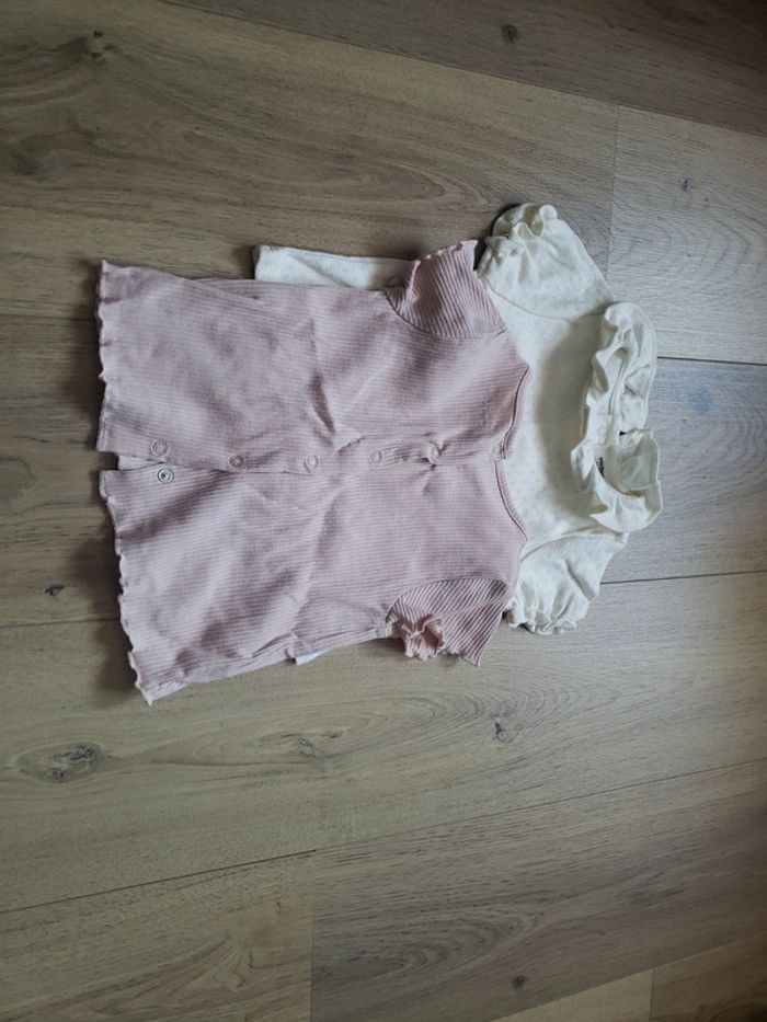 Lot de 2 Tee-shirts Verbaudet 18 mois 81 cm - photo numéro 4
