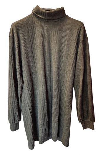 Robe pull col roulé T44