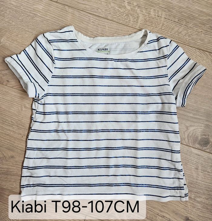 T-shirt kiabi ligné