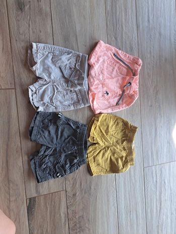 Ensemble 4 short 6 mois tape a l œil  gemo