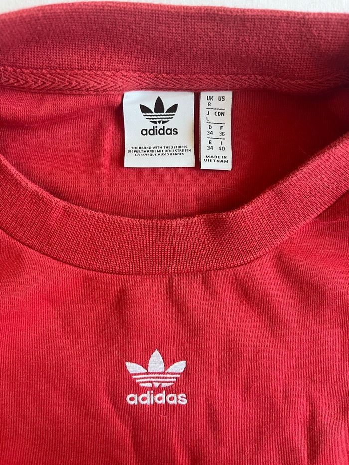 Pull rouge Adidas - photo numéro 2