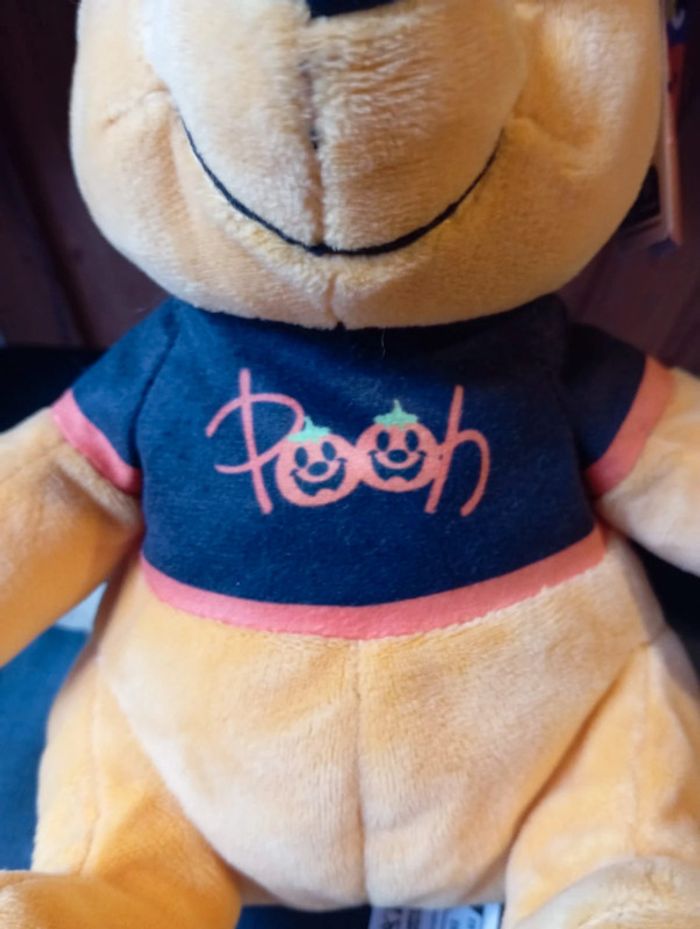 Peluche Winnie l'ourson halloween Disney neuf +-24 cm - photo numéro 2