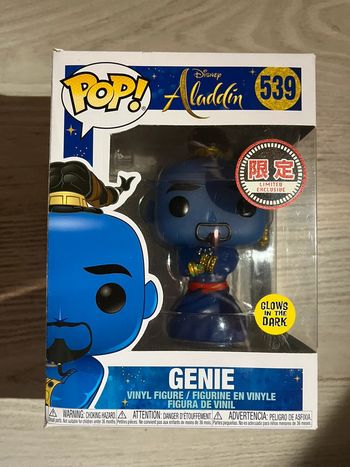 Figurine Pop Génie Aladdin film glow