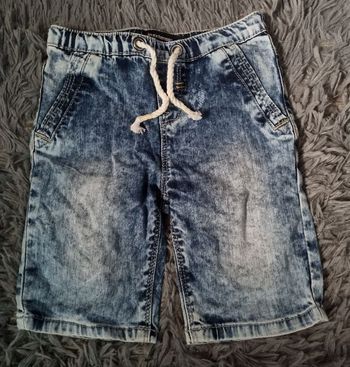 Bermuda en jean effet délavé 92cm