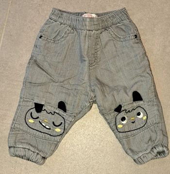 Pantalon/jogging gris Du Pareil au Même 6 mois
