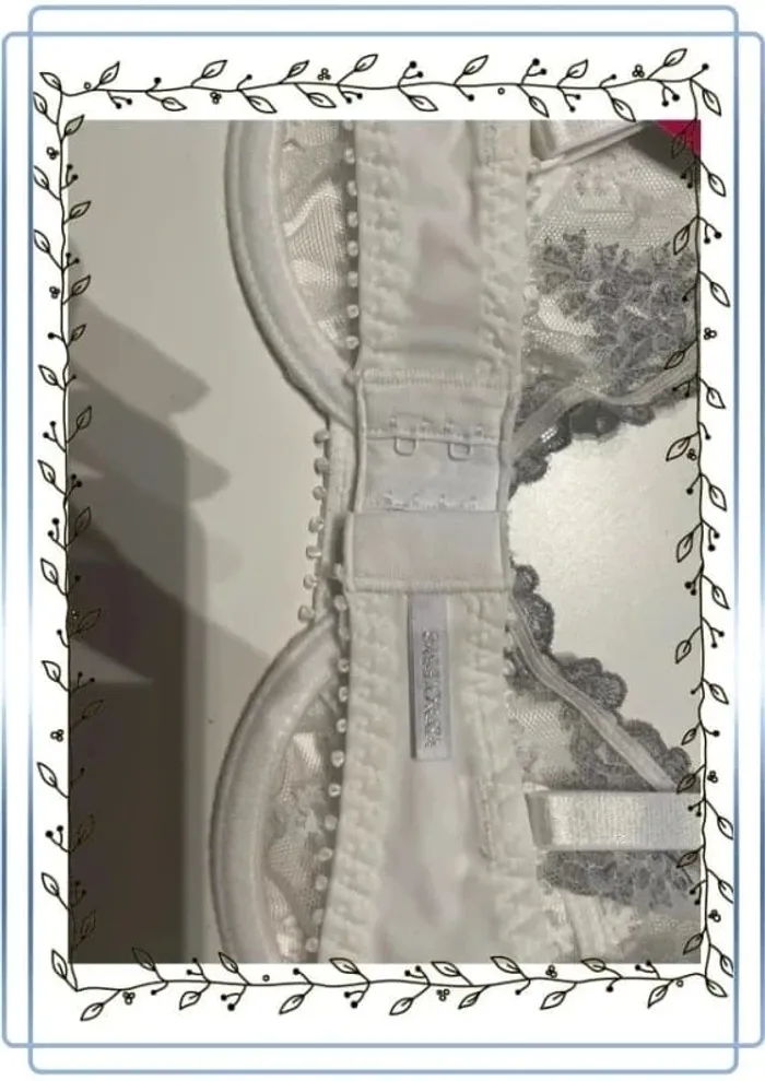 Soutien gorge blanc passionata, taille 85B, neuf - photo numéro 3