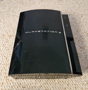 HS Pour Pièces Console PlayStation 3 PS3 60go CECHC04 Rétro-compatible YLOD