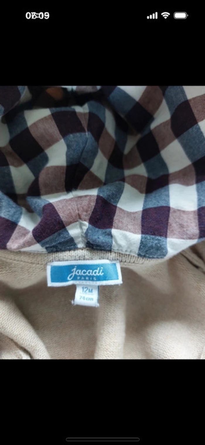 Gilet Jacadi taille 12 mois - photo numéro 4