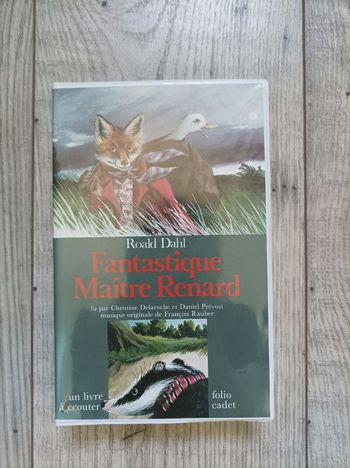 Magnifique K7 audio Fantastique Maître Renard neuve 