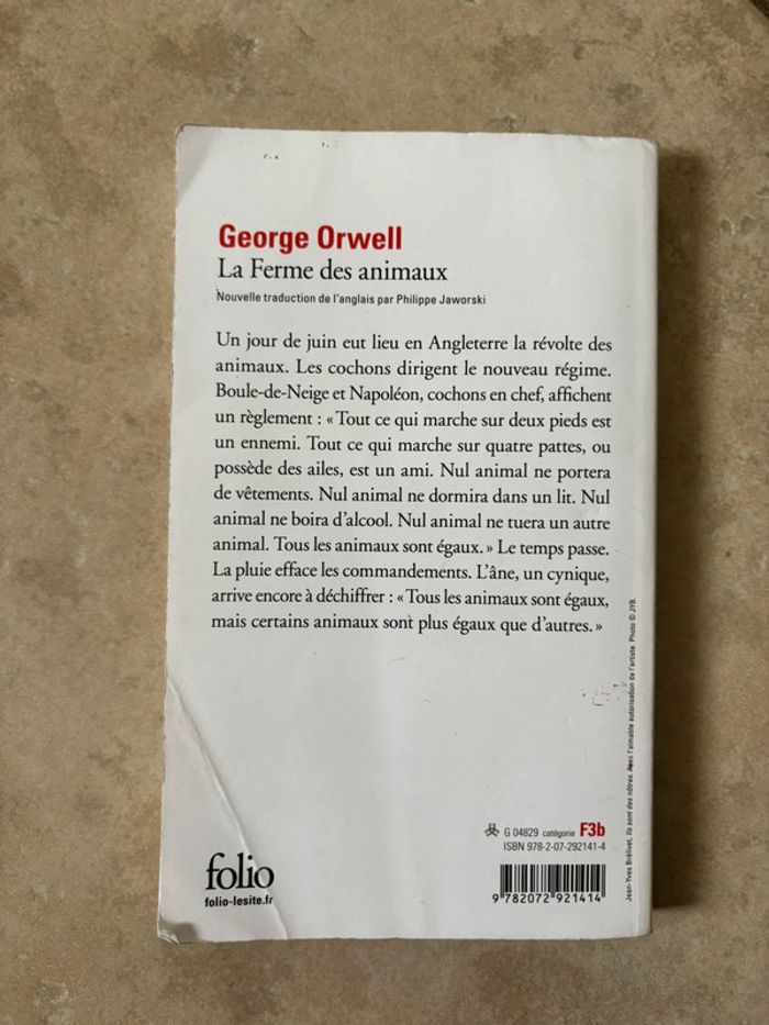 Livre La ferme des animaux - photo numéro 2