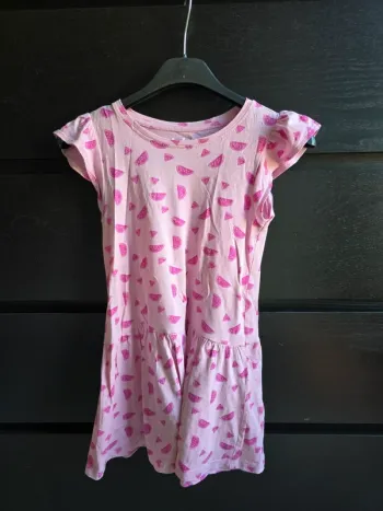 robe rose pastèque La halle