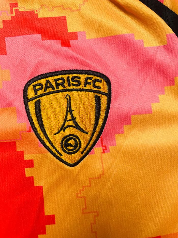 Maillot concept foot Paris FC orange jefe taille M - photo numéro 6