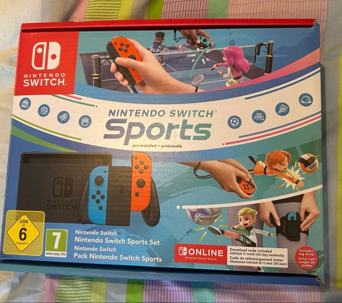 Nintendo switch neuve avec 3 jeux - photo numéro 3