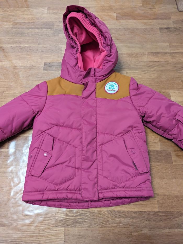 Manteau de ski de marque Wed'ze 2 ans, 83-90 cm