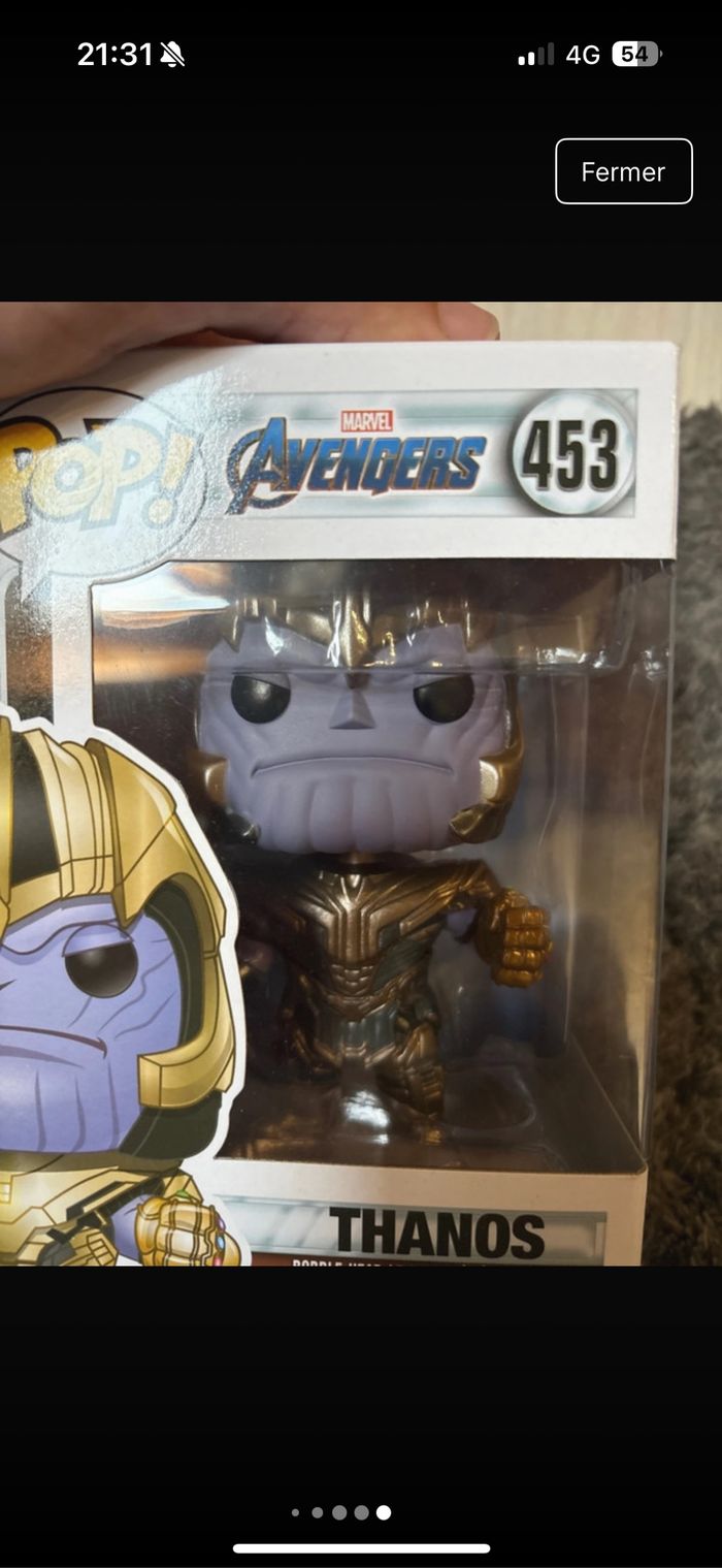Figurine pop Thanos - photo numéro 6