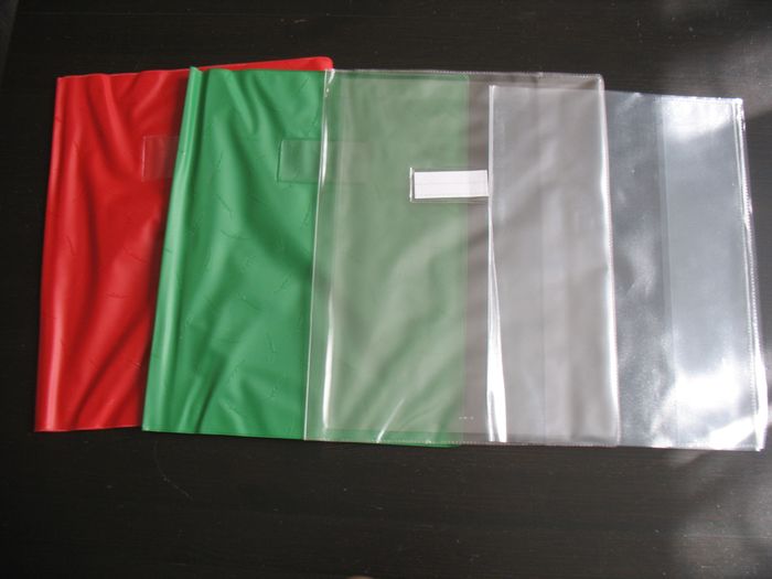 LOT DE 4 GRANDS PROTÈGES CAHIERS - n°54