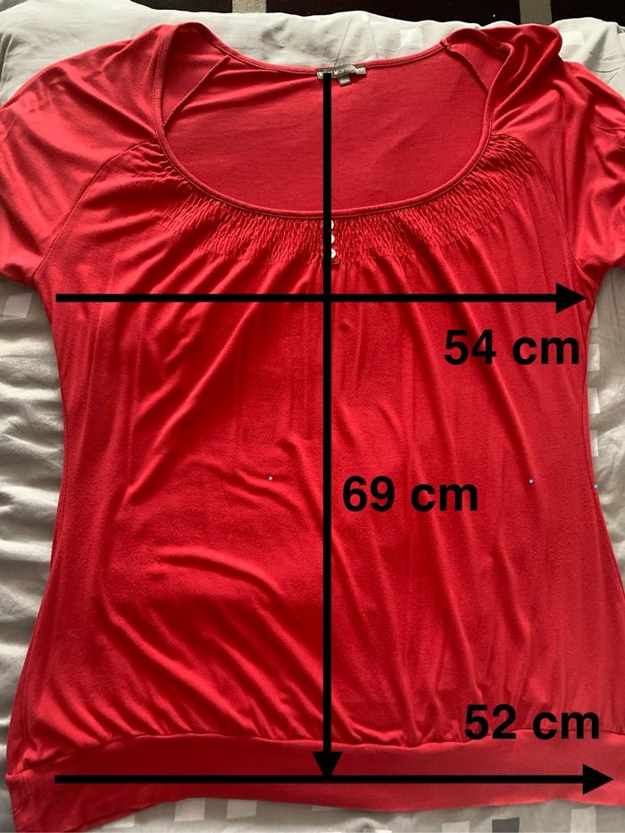 Blouse rouge - photo numéro 8