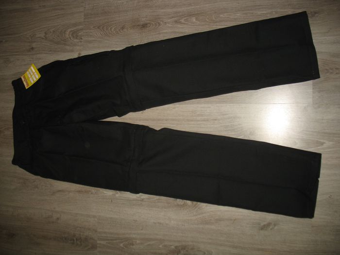 PANTALON DE TRAVAIL DROIT 2/1 NOIR H "LE BEAU FORT" - NEUF - TAILLE 38 - n°01