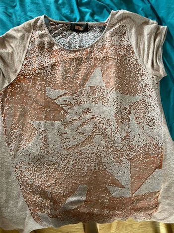 T-shirt beige diesel m