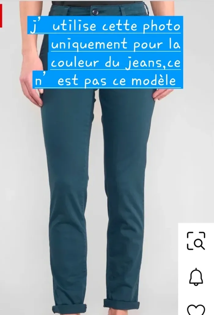 Jean’s Levi's 511 bleu /vert W29 L32 - photo numéro 10