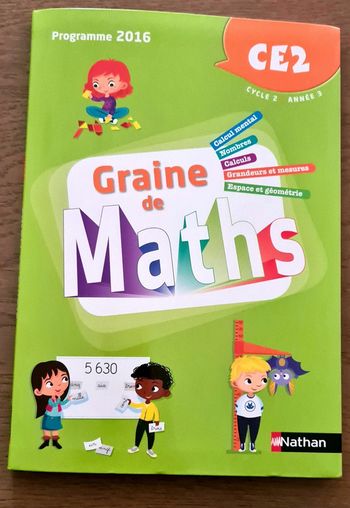 Graines de maths ce2 neuf