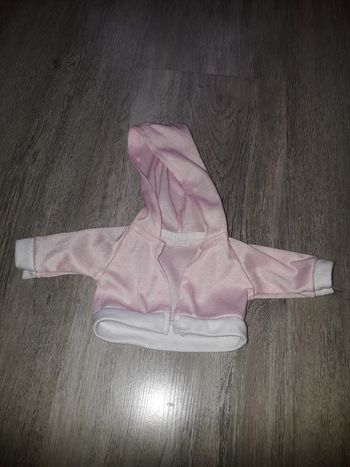 veste à capuche pour poupée de 36 cm