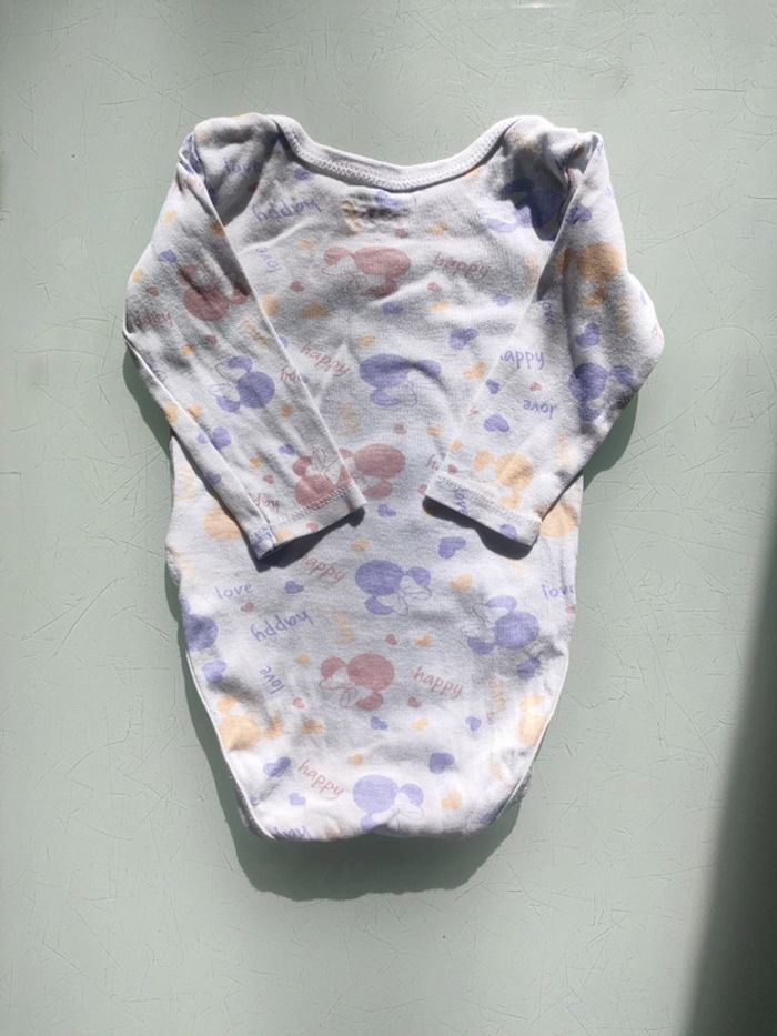 Body Disney manches longues bébé fille 6 mois - photo numéro 2