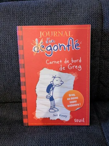 Journal d' un dégonflé, tome 1 : carnet de bord de Greg