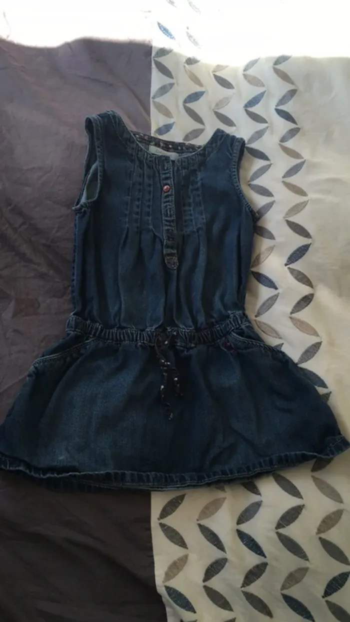 Robe okaidi en jean