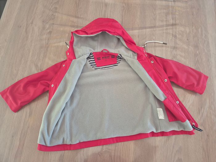 Imperméable / veste pluie HUBLOT 4 ans rouge – Comme neuf 🌟 - photo numéro 8