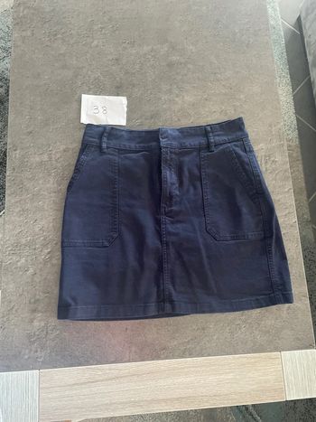 Jupe marine camaïeu