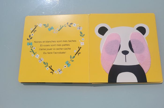 🐼 Le Panda joue à cache-cache 🐛 à rabats feutrine - photo numéro 6