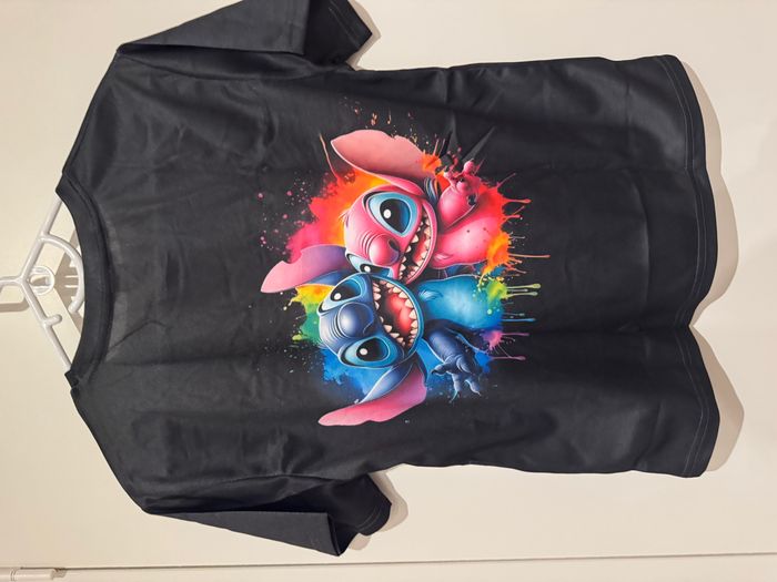 Tee-Shirt Stitch noir - photo numéro 4