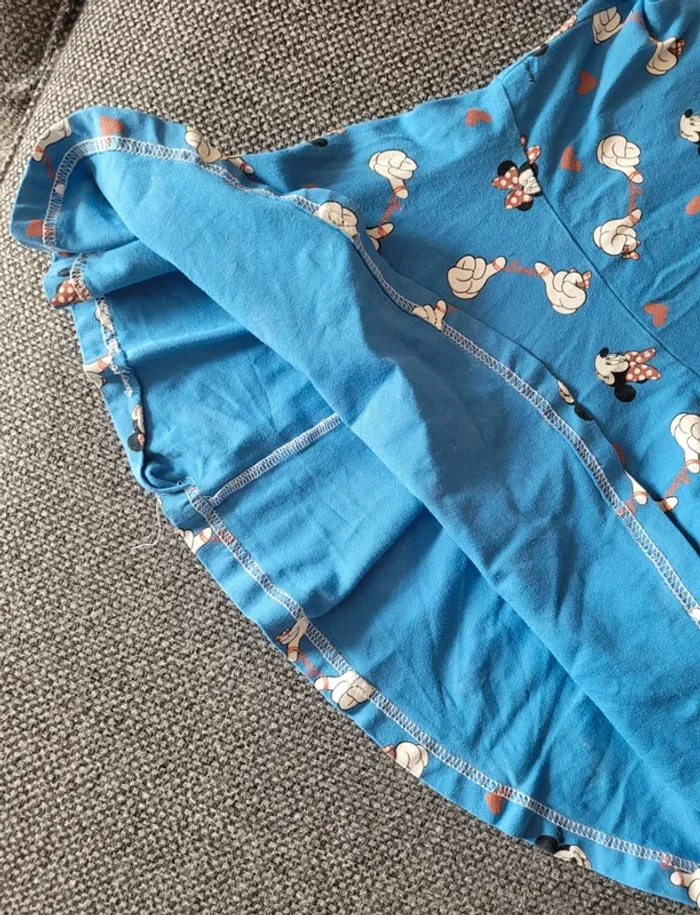 Robe Minnie et Mickey manches longues 3 ans - photo numéro 3