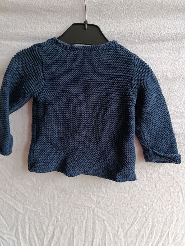 Gilet marine fille - photo numéro 7