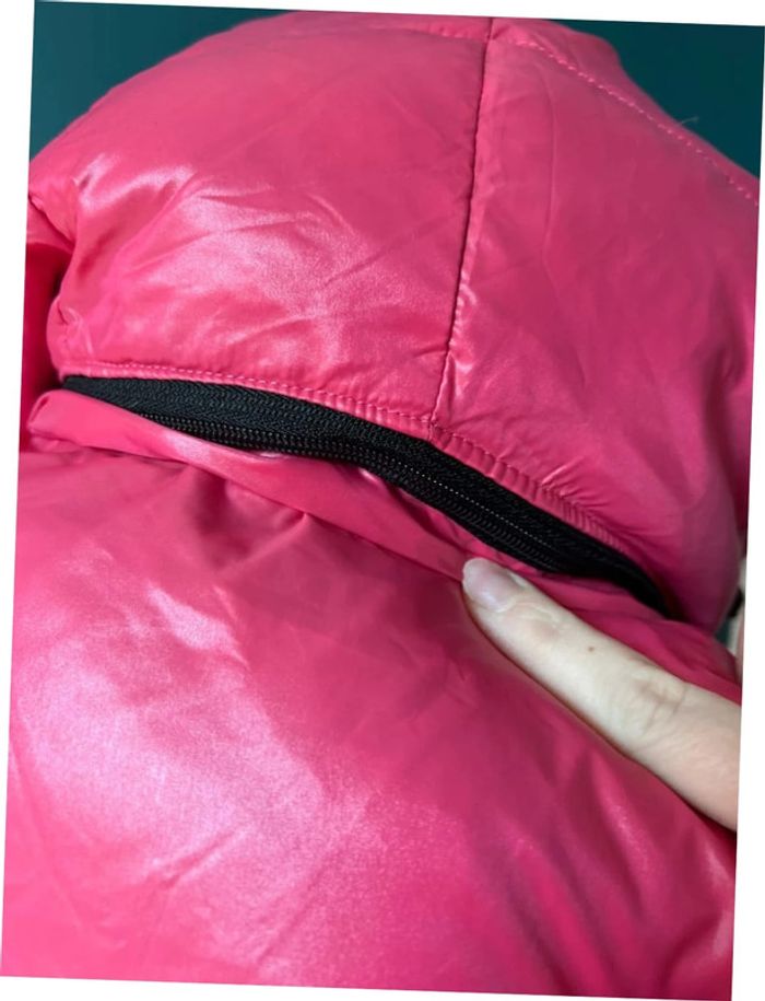 Doudoune rose - mino du sud - taille L - photo numéro 7