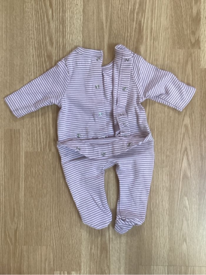 Lot fille 1 mois pyjama et bodies - photo numéro 3