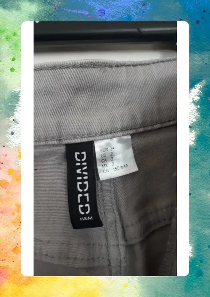 Jeans taille haute pates d'elephant taille 34 - photo numéro 5