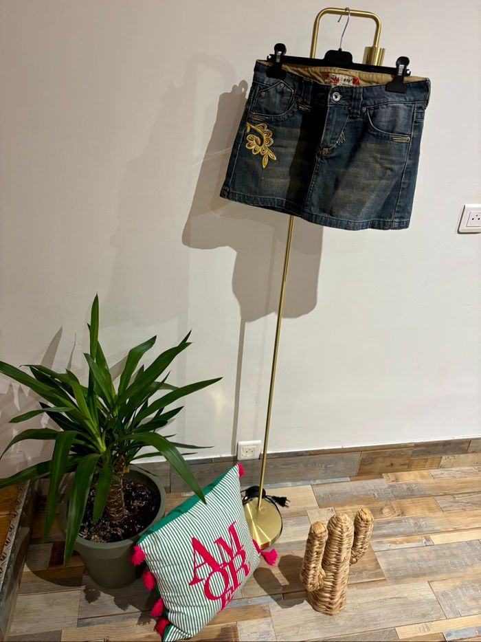 Jupe en jeans taille 38 - photo numéro 2