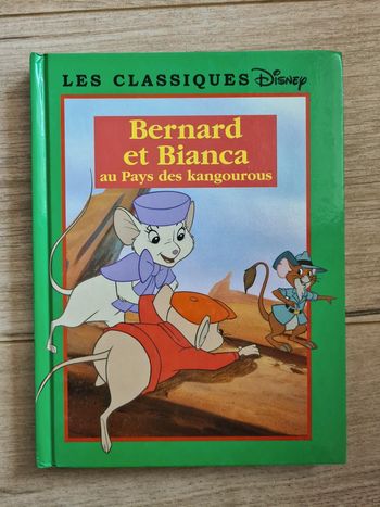 Livre Disney Bernard et bianca