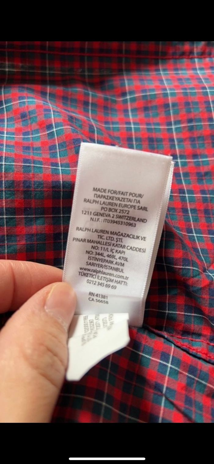 Chemise Ralph Lauren - photo numéro 4