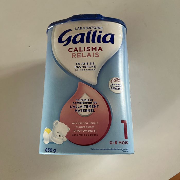 Lait boîte neuf gallia calisma relais